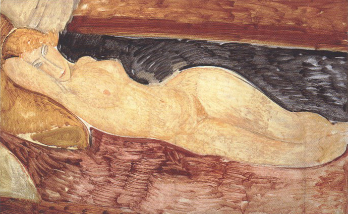 Amedeo Modigliani Reclining Nude (mk39)